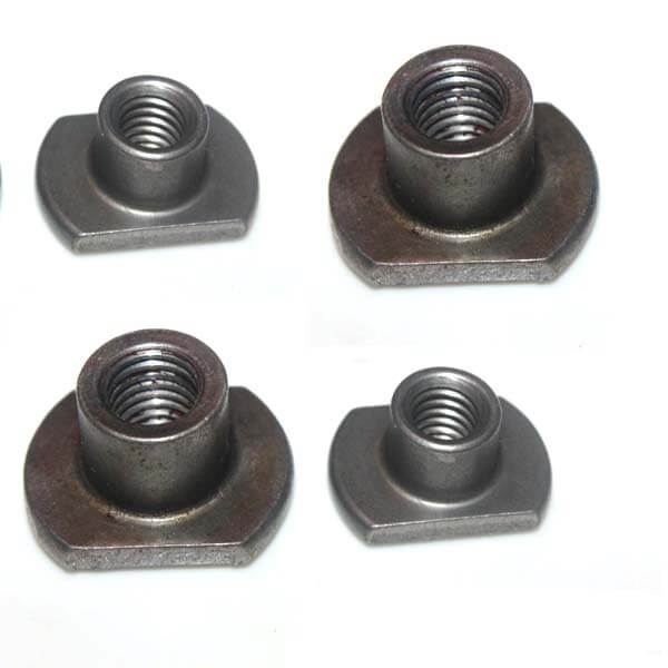 flanged weld nuts